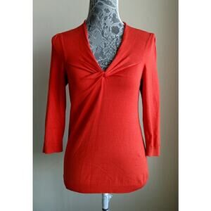 New York & Co V-Neck Sweater - Sz M - GUC